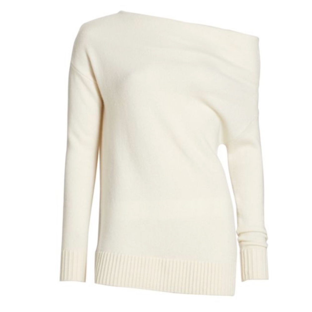 Halston wool cashmere sweater XS
